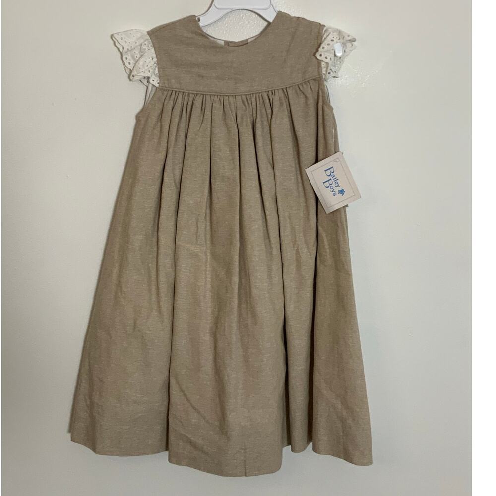 Bailey Boys Flax Linen Dress NWT size 4T